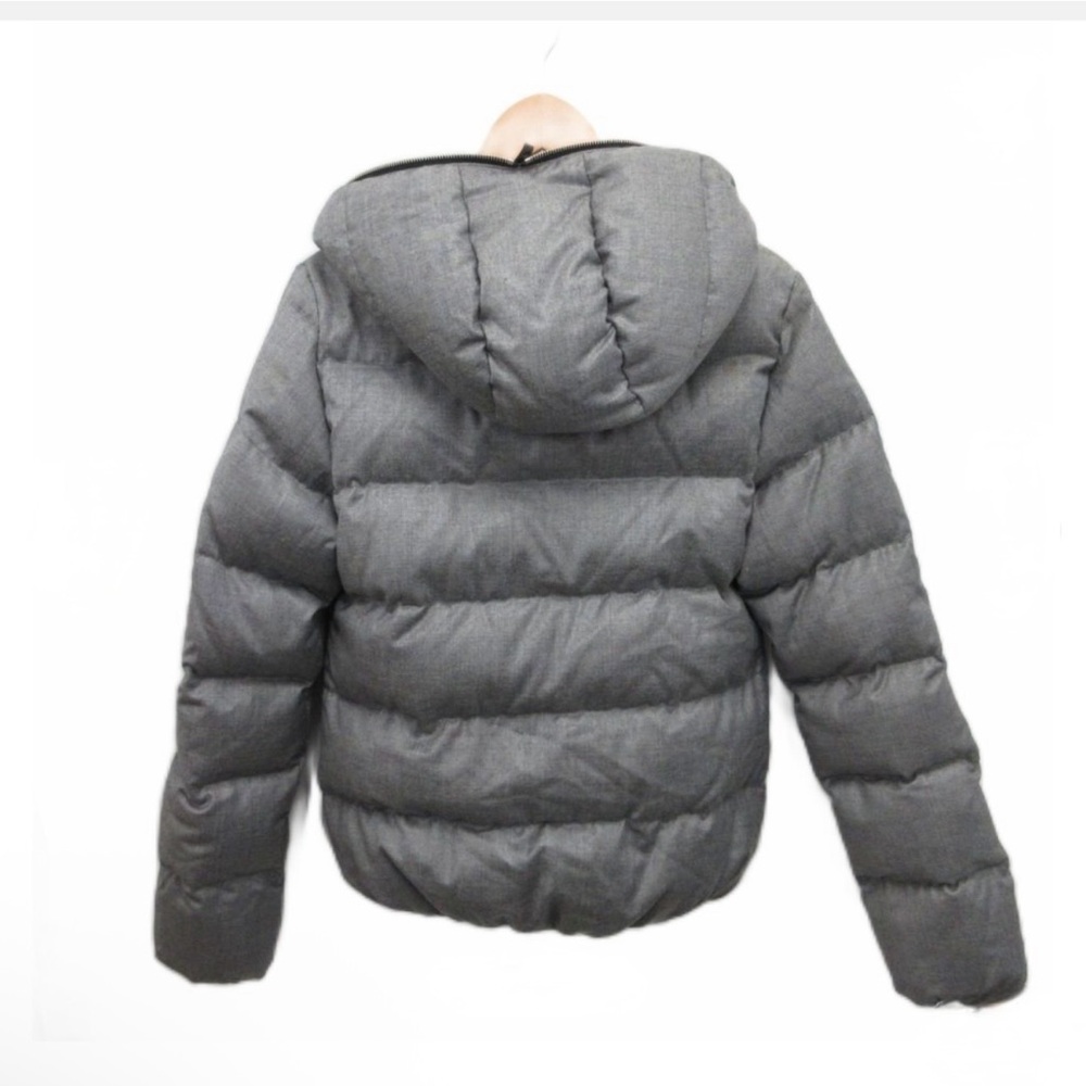 Duvetica Gray Hooded Puffer Jacket